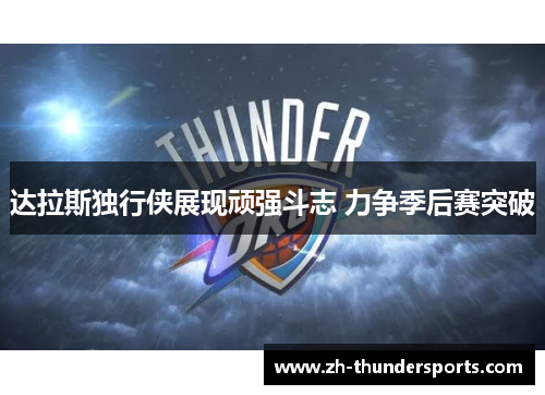 达拉斯独行侠展现顽强斗志 力争季后赛突破